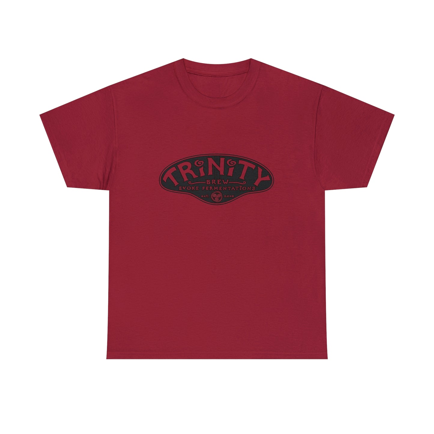 TRiNiTY Classic Logo/ Black - Unisex Heavy Cotton Tee