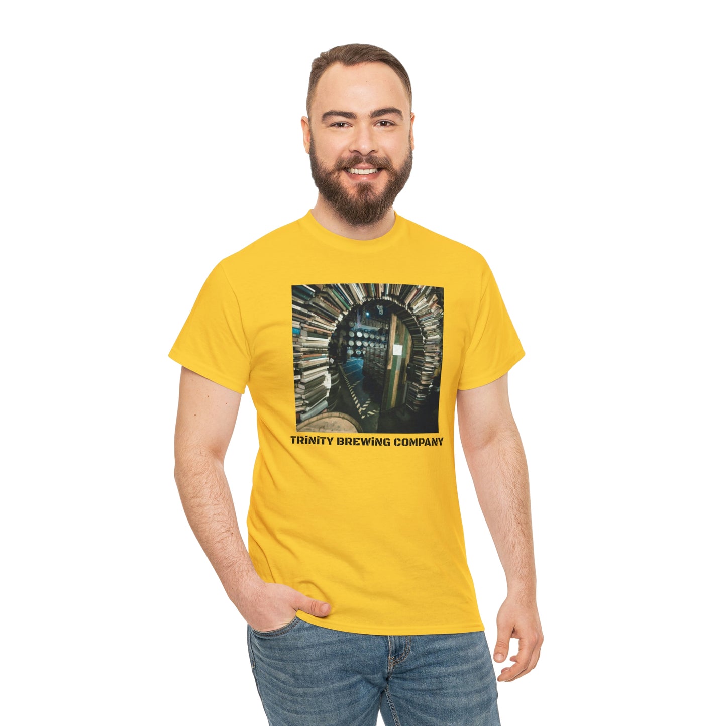 TRiNiTY Book Arch - Unisex Heavy Cotton Tee