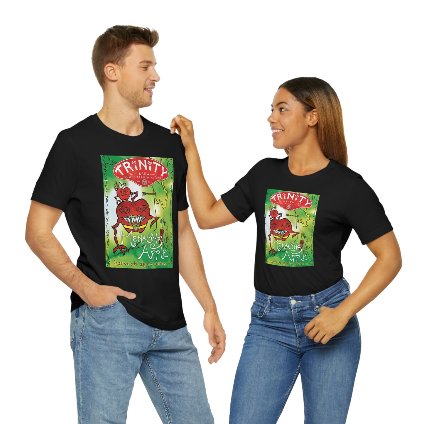 Menacing Apple Short Sleeve Tee