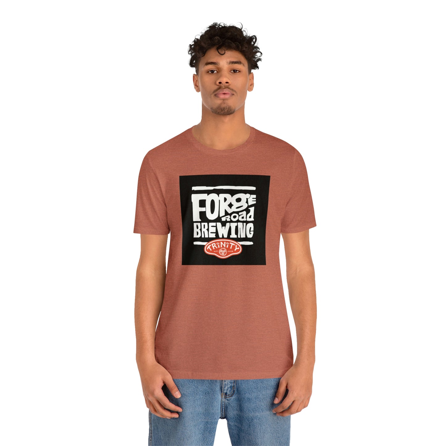 T2 Forge Road Brewery - Unisex Jersey Short Sleeve Tee