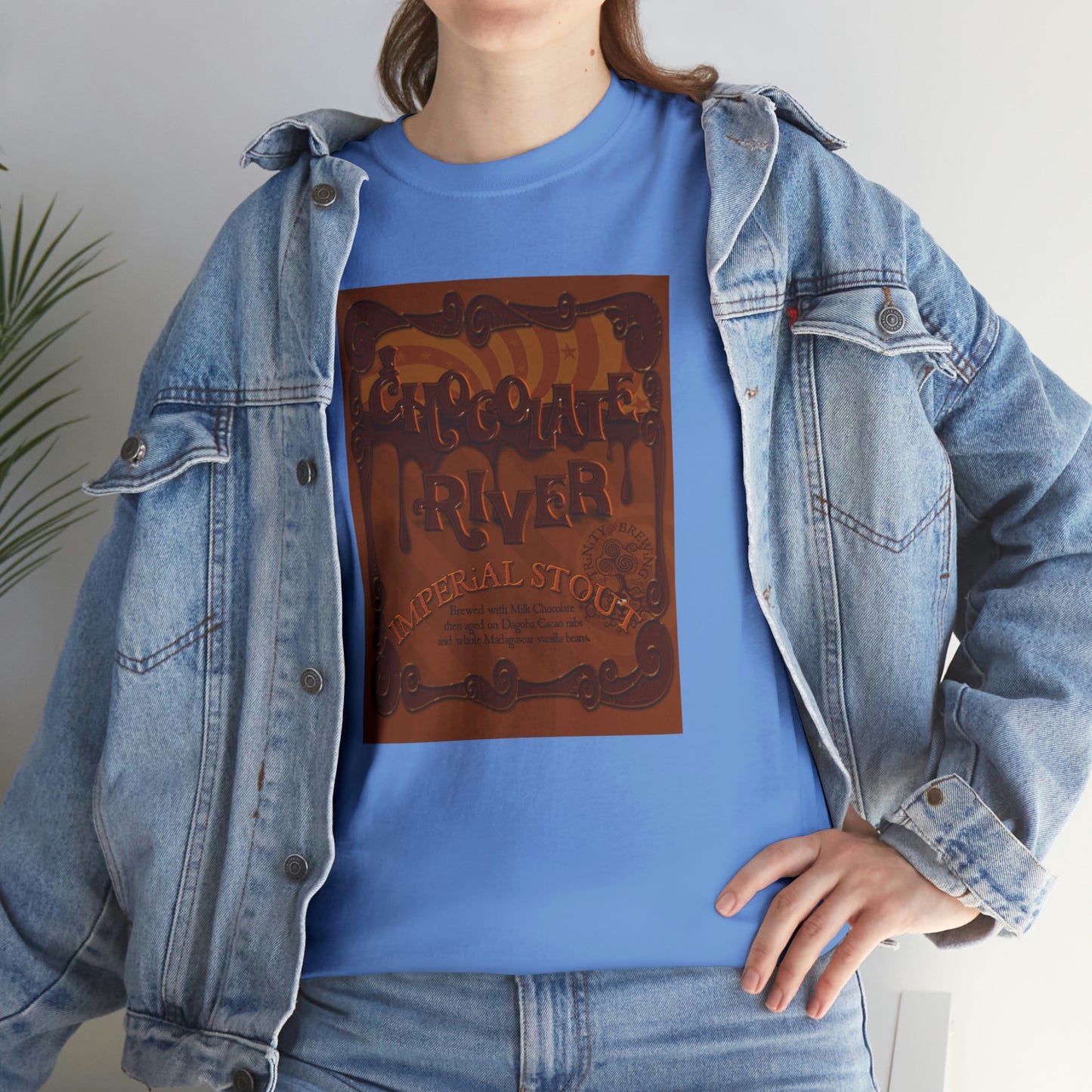 TRiNiTY Chocolate River - Unisex Heavy Cotton Tee