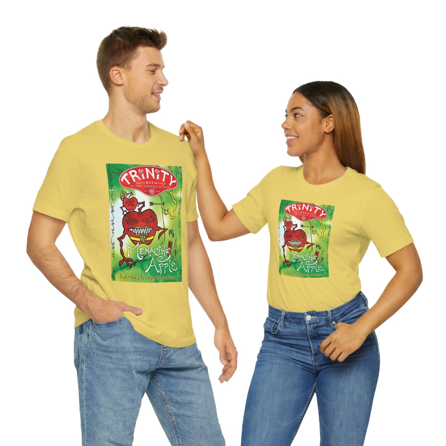 Menacing Apple Short Sleeve Tee