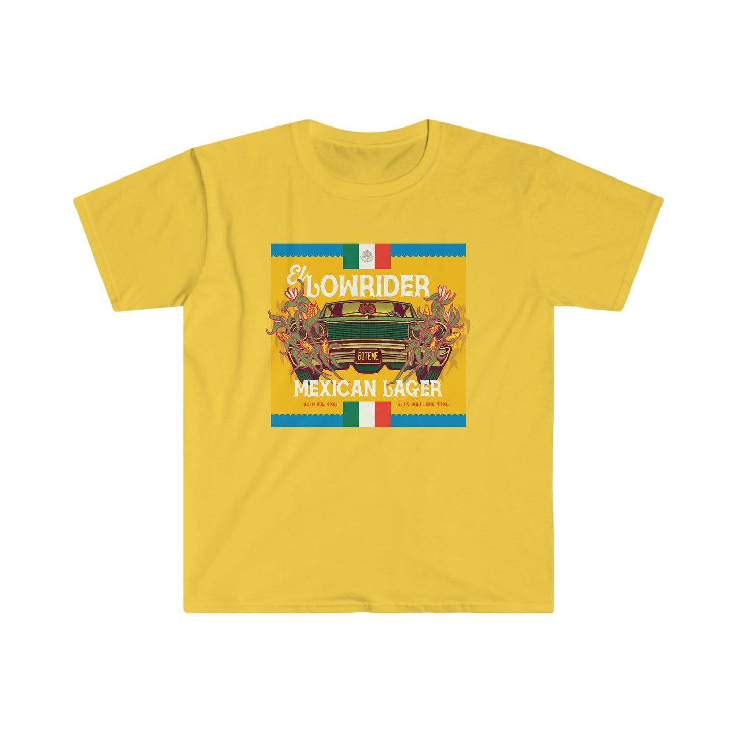 TRiNiTY Lowrider Mexican Lager - Unisex Softstyle T-Shirt