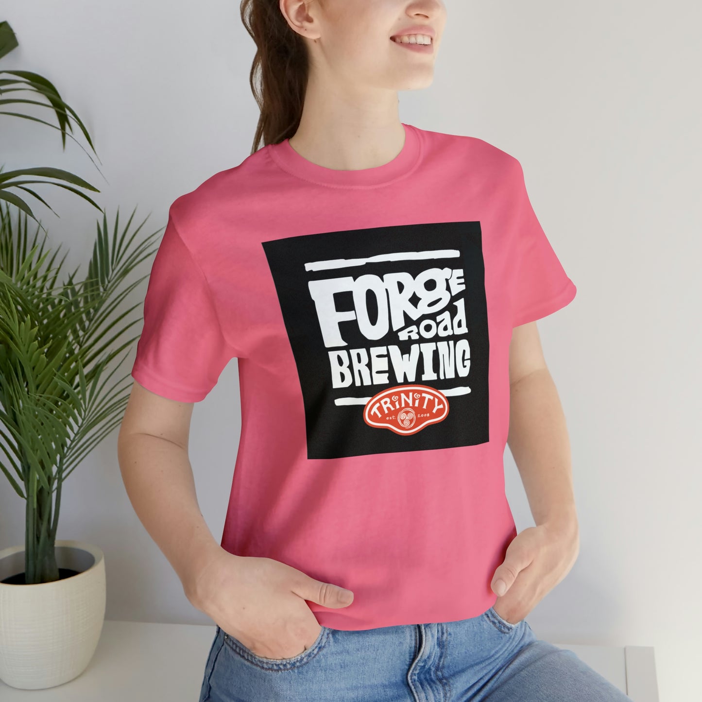 T2 Forge Road Brewery - Unisex Jersey Short Sleeve Tee