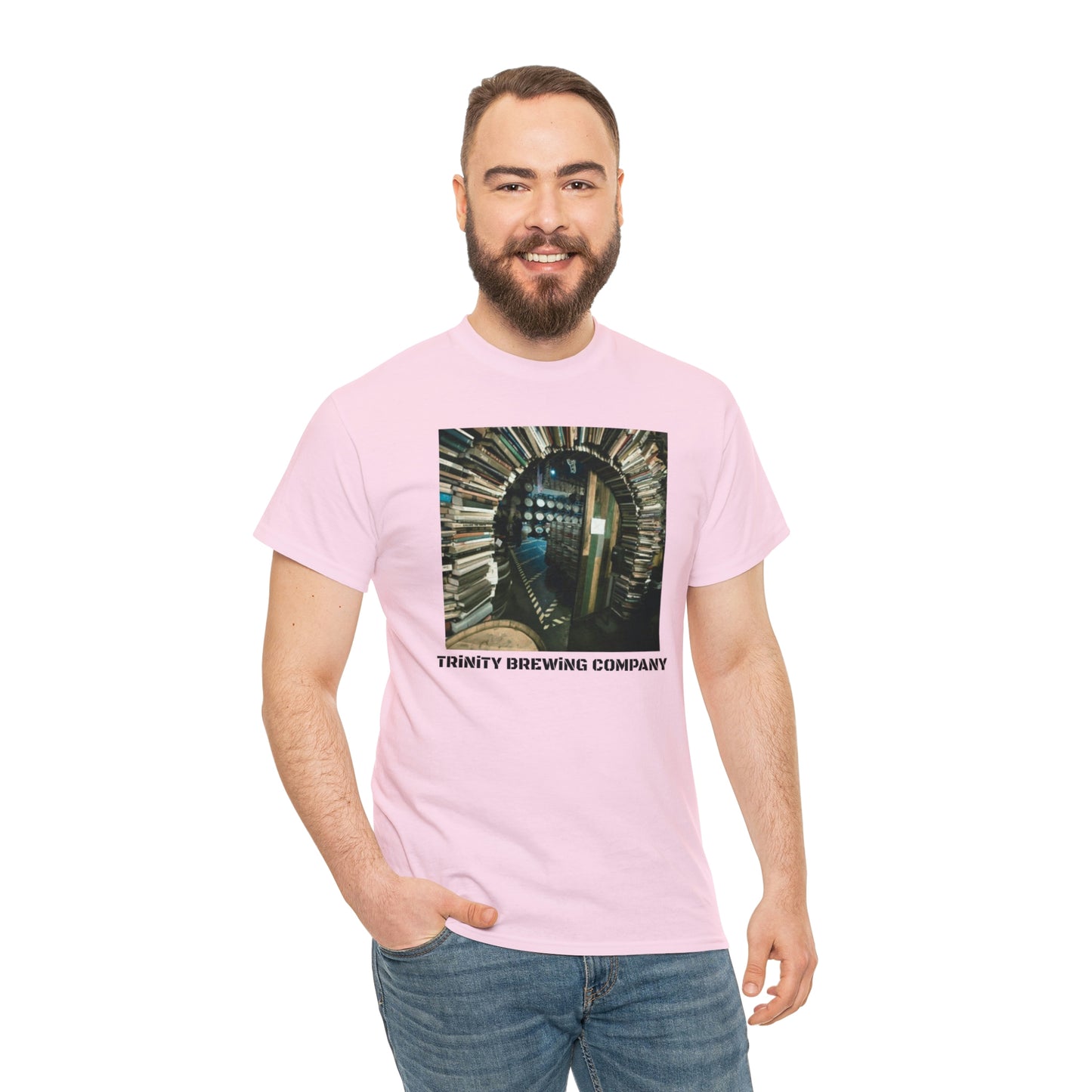 TRiNiTY Book Arch - Unisex Heavy Cotton Tee