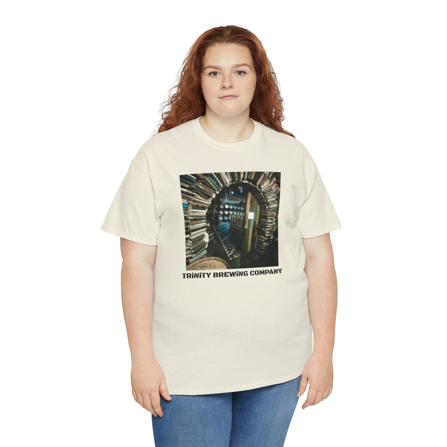 TRiNiTY Book Arch - Unisex Heavy Cotton Tee