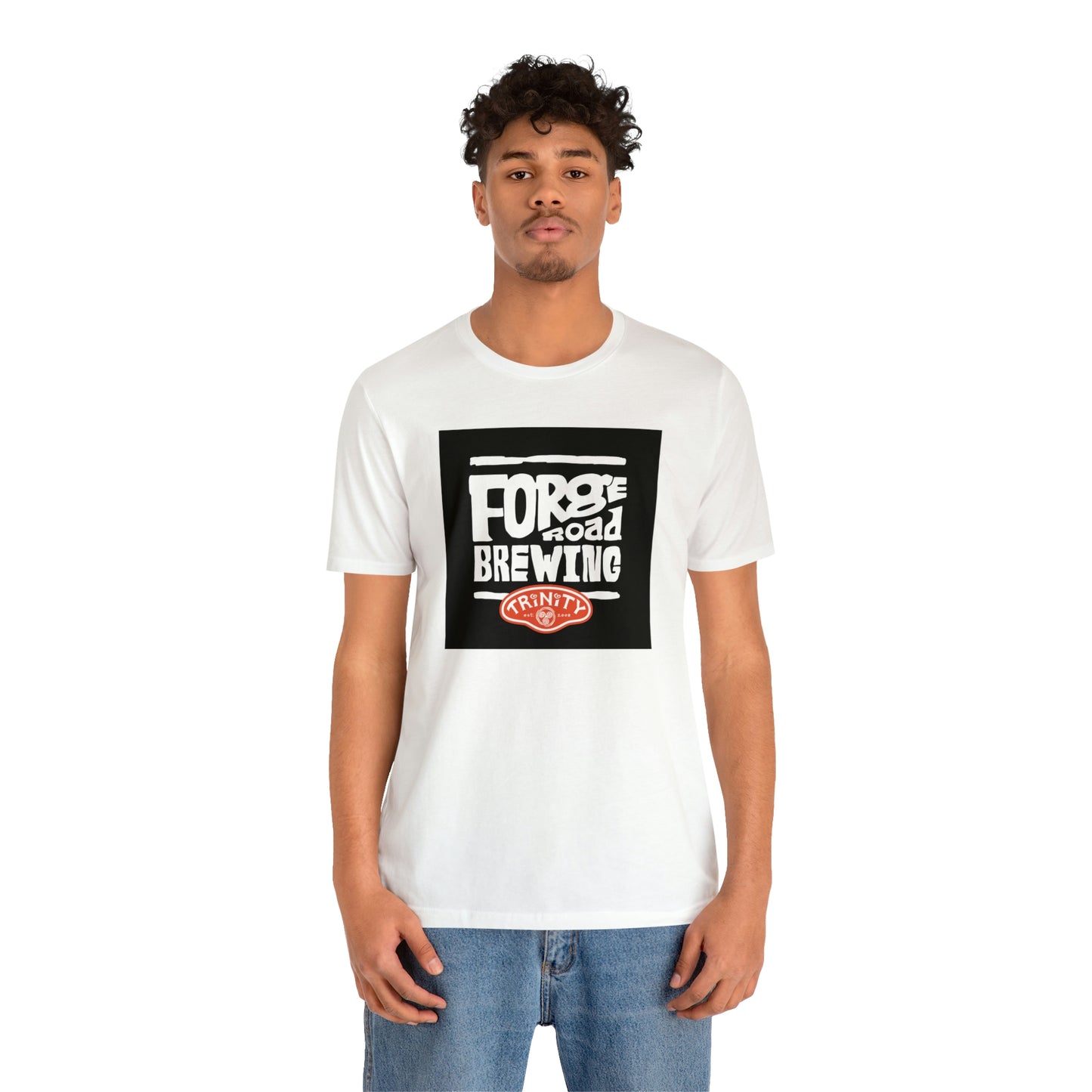 T2 Forge Road Brewery - Unisex Jersey Short Sleeve Tee