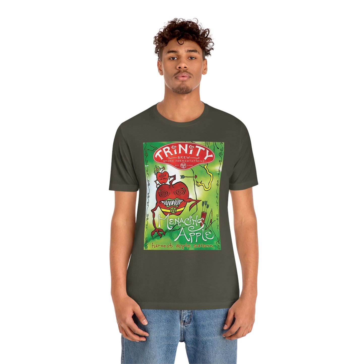 Menacing Apple Short Sleeve Tee