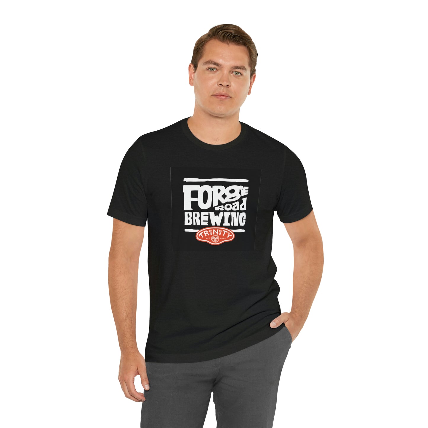 T2 Forge Road Brewery - Unisex Jersey Short Sleeve Tee