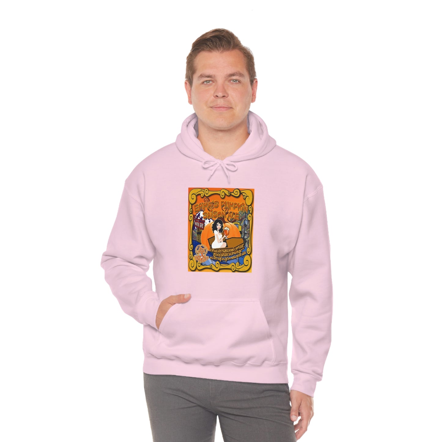 TRiNiTY Emma's Coffin Pumpkin Ale - Unisex Heavy Blend™ Hooded Sweatshirt