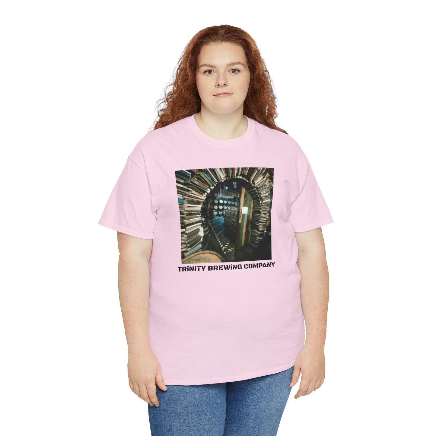 TRiNiTY Book Arch - Unisex Heavy Cotton Tee