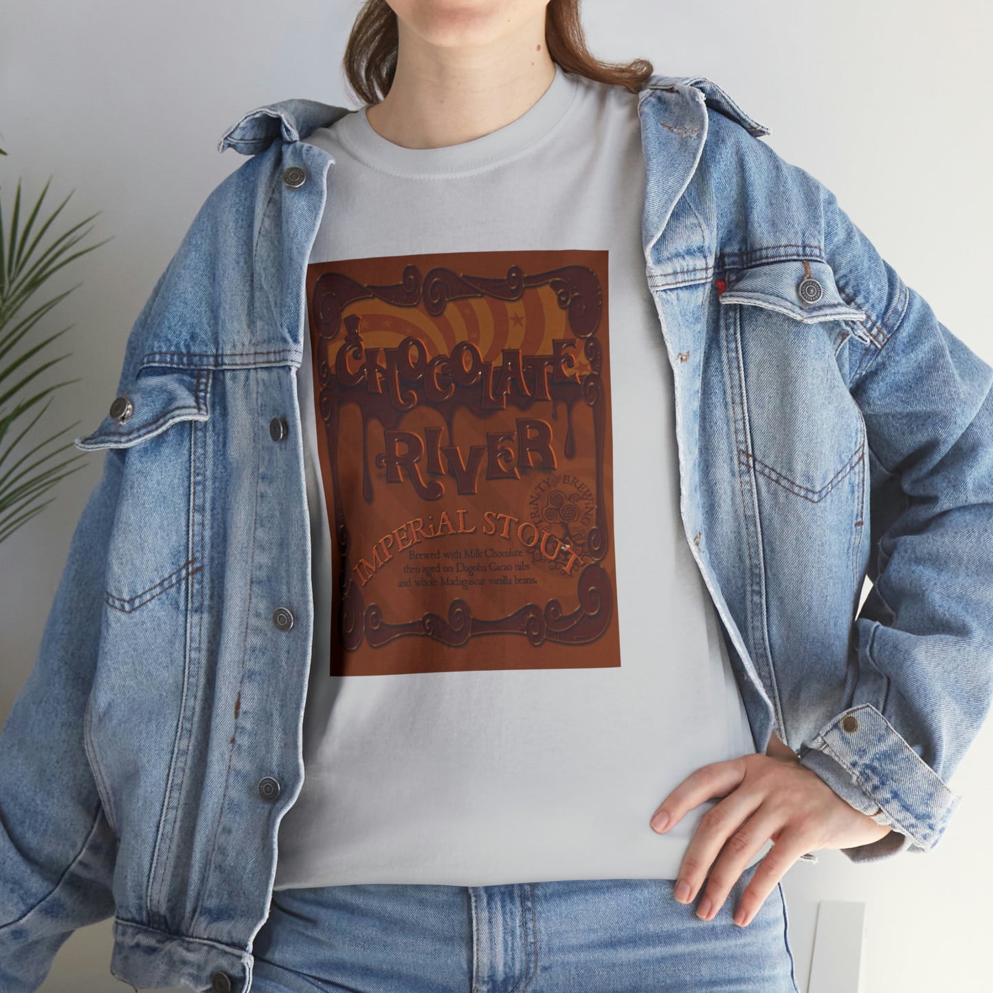 TRiNiTY Chocolate River - Unisex Heavy Cotton Tee