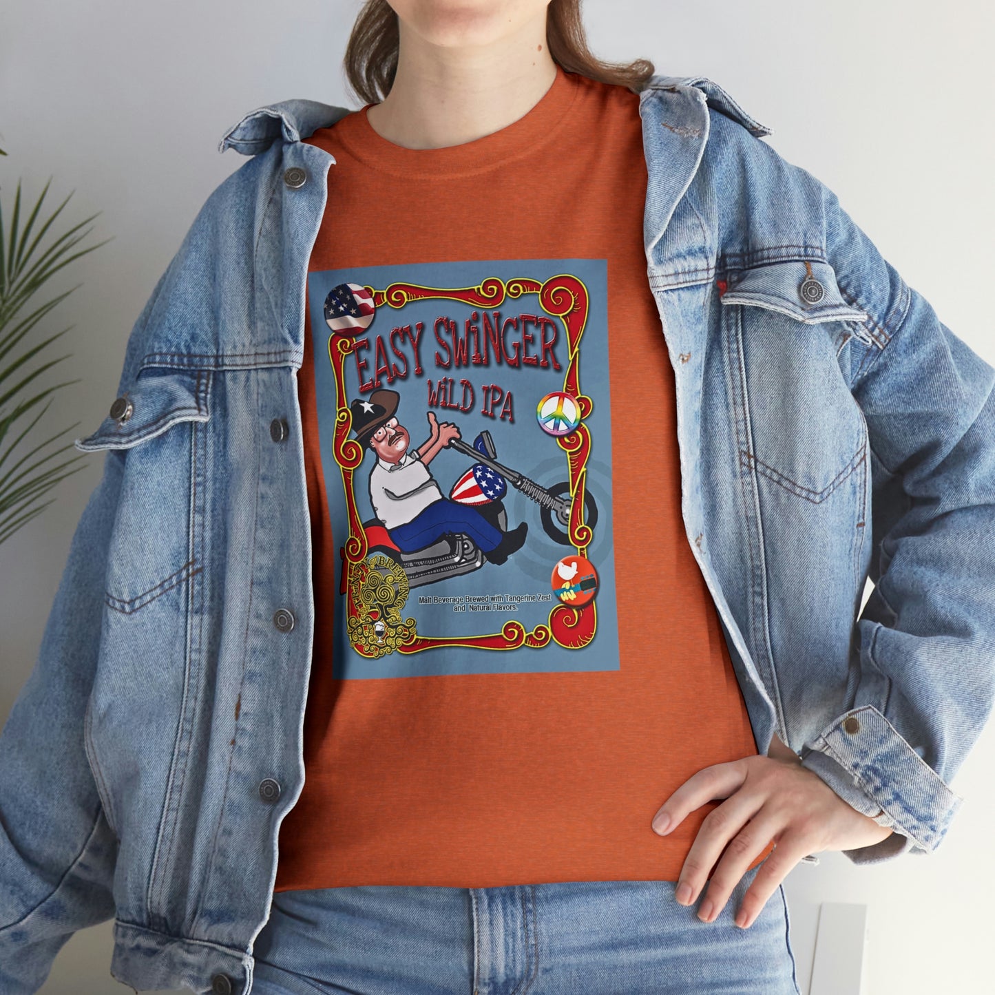 TRiNiTY Easy Swinger - Unisex Heavy Cotton Tee