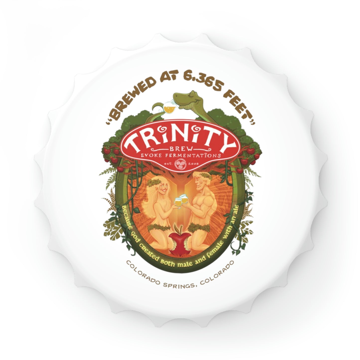 TRiNiTY Adam & Eve - Bottle Opener