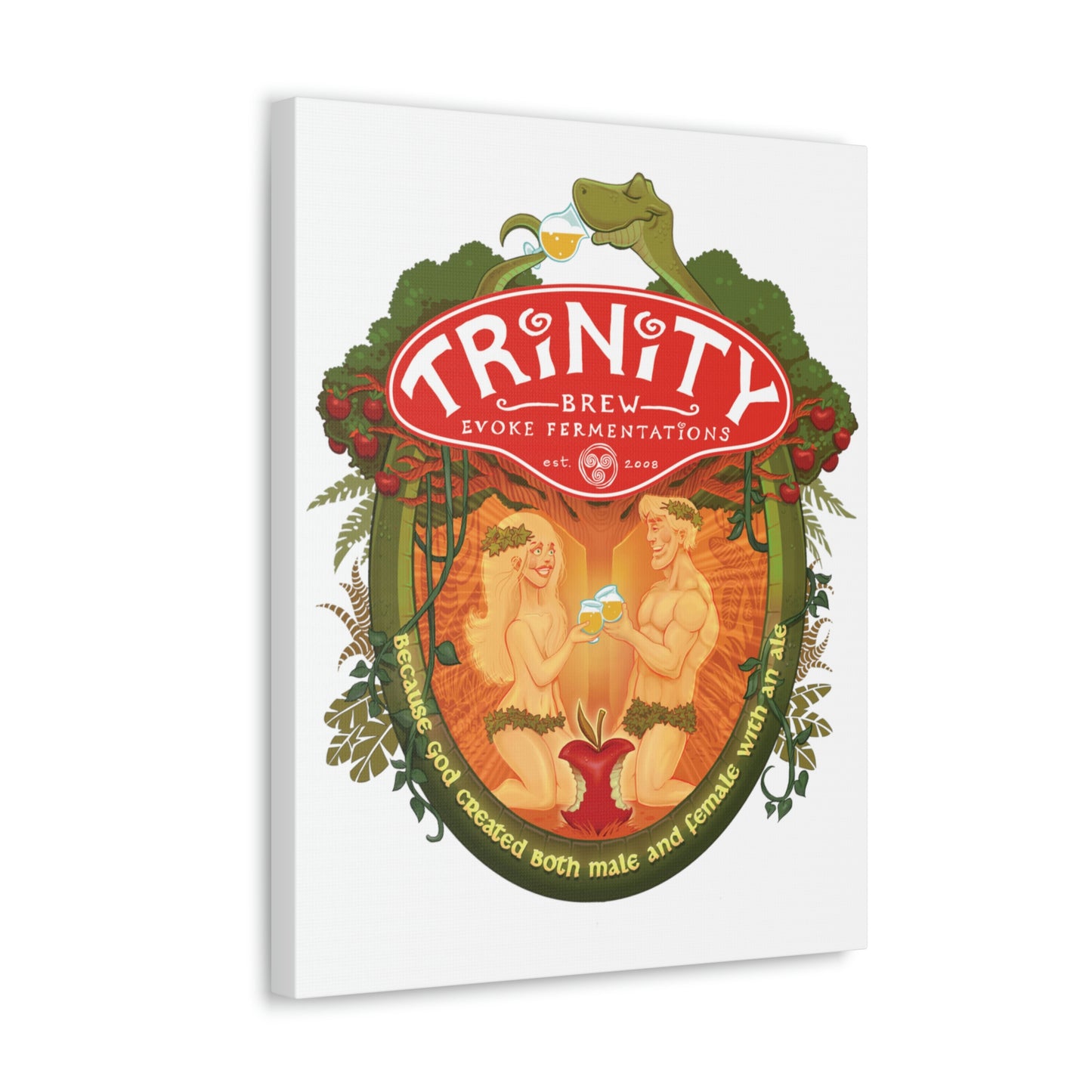 TRiNiTY Adam & Eve Ale - Canvas Gallery Wraps