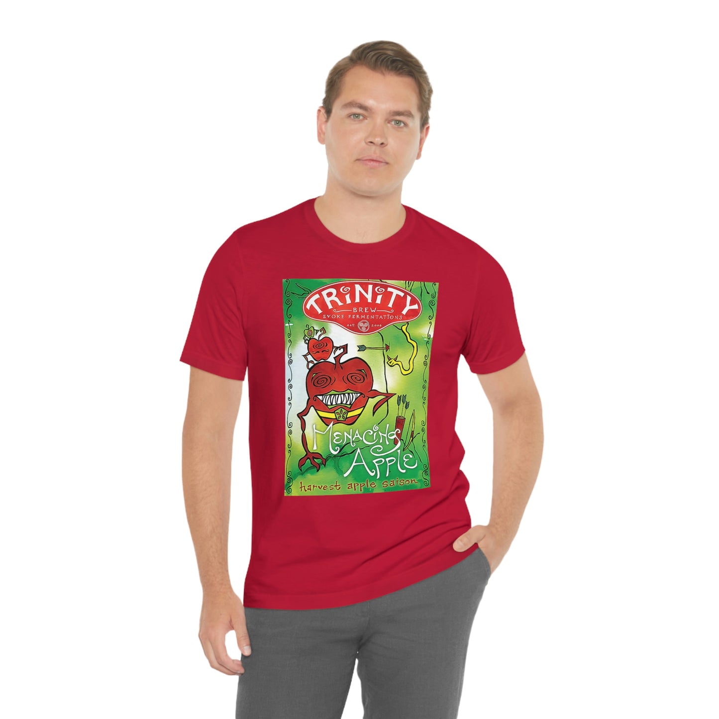 Menacing Apple Short Sleeve Tee