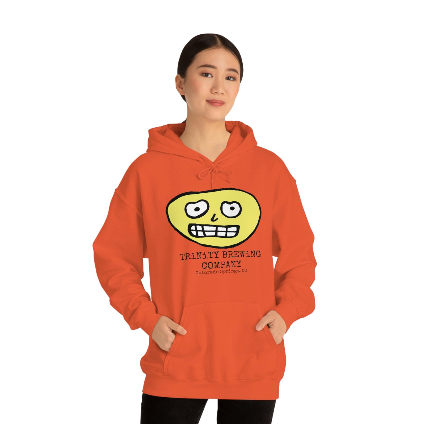 TRiNiTY Brewing Beerface Logo - Unisex Heavy Blend™ Hooded Sweatshirt