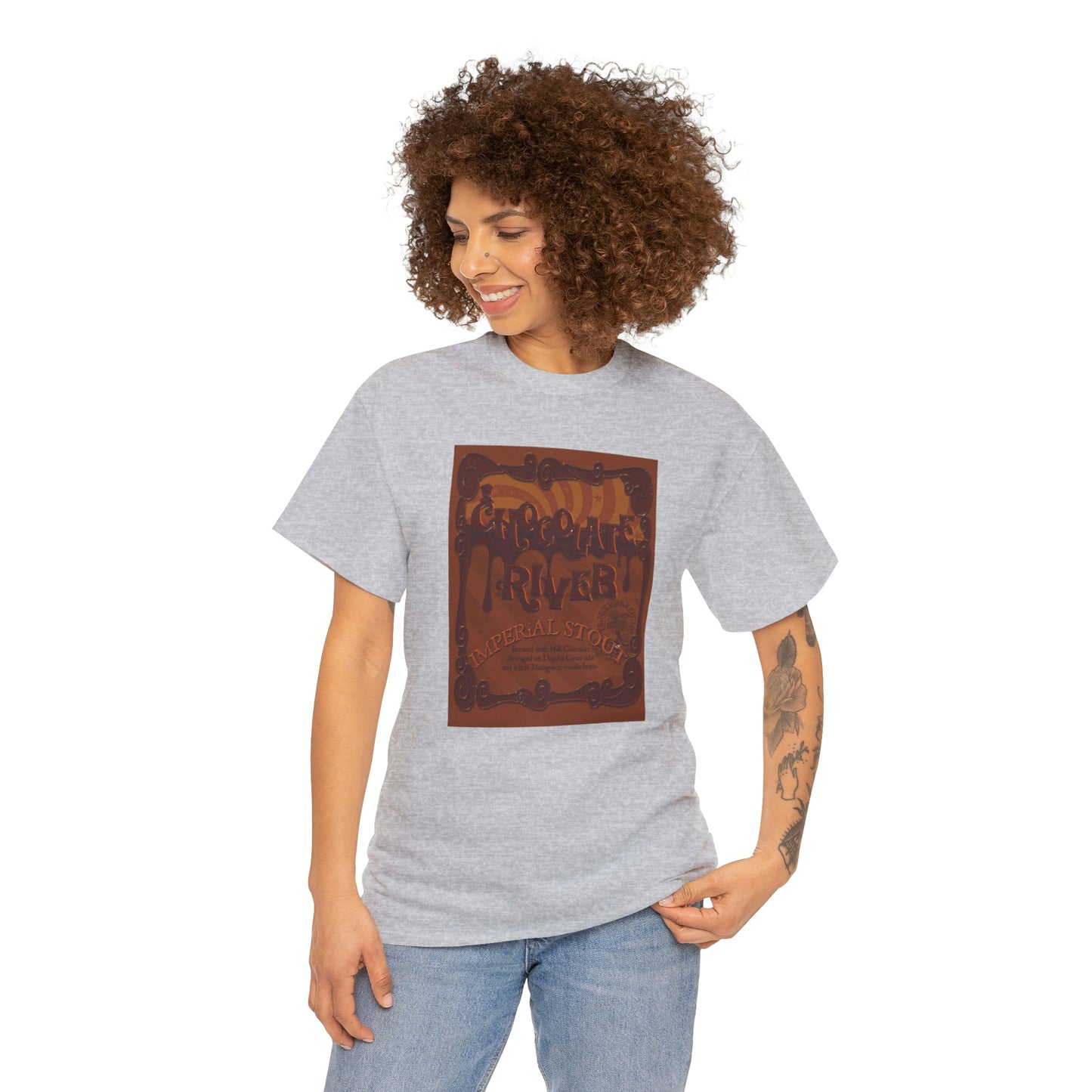 TRiNiTY Chocolate River - Unisex Heavy Cotton Tee